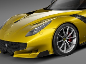 Ferrari f12TDF 2016 3D 模型