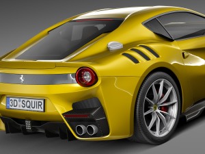 Ferrari f12TDF 2016 3D 模型