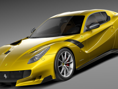 Ferrari f12TDF 2016 Modelo 3D