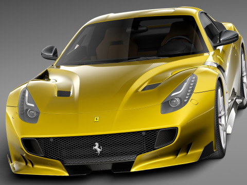 Ferrari f12TDF 2016 Modello 3D