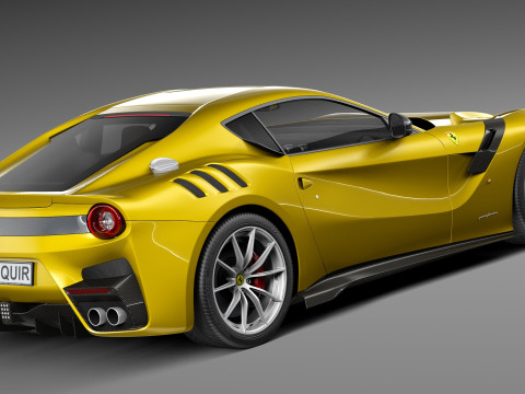 Ferrari f12TDF 2016 Modello 3D