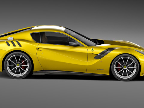 Ferrari f12TDF 2016 Modello 3D