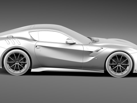 Ferrari f12TDF 2016 Modello 3D