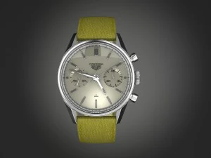 Tag Heuer Carrera 1963 3D Model