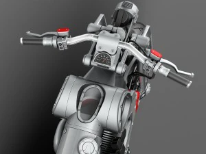 Confederate P51 Combat Fighter 3D Model