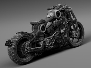 Confederate P51 Combat Fighter 3D 모델