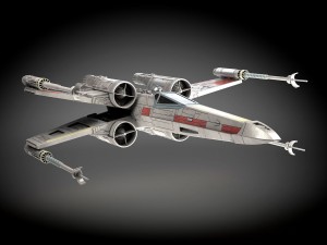 Star Wars X-wing Fighter MK1 3D मॉडल