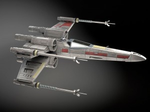 Star Wars X-wing Fighter MK1 Modelo 3D