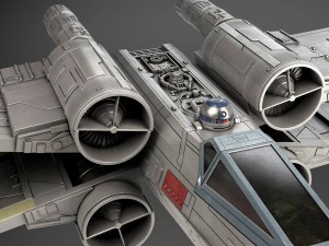 Star Wars X-wing Fighter MK1 Modelo 3D