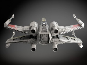 Star Wars X-wing Fighter MK1 Modelo 3D