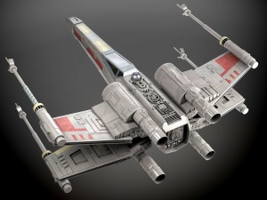 Star Wars X-wing Fighter MK1 Modelo 3D