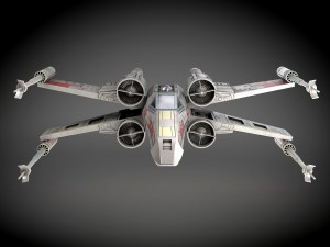 Star Wars X-wing Fighter MK1 Modelo 3D