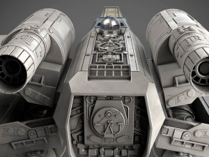 Star Wars X-wing Fighter MK1 Modelo 3D
