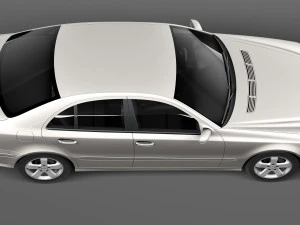 Mercedes-Benz E-Class W211 2002-2009 3D Model