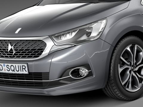 Citroen DS4 2016 3D 模型