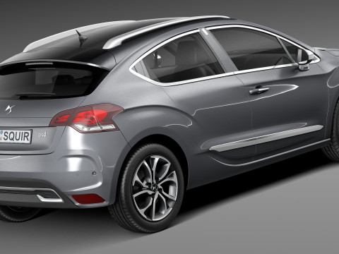 Citroen DS4 2016 3D 模型