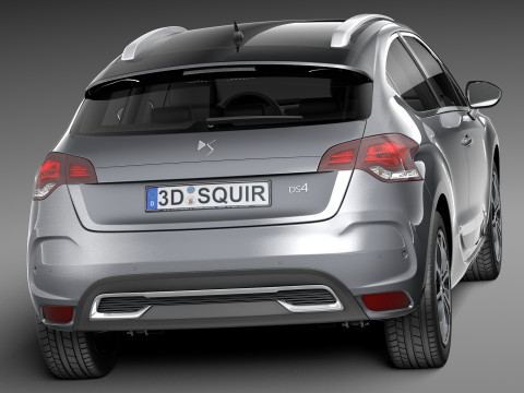 Citroen DS4 2016 3D 模型