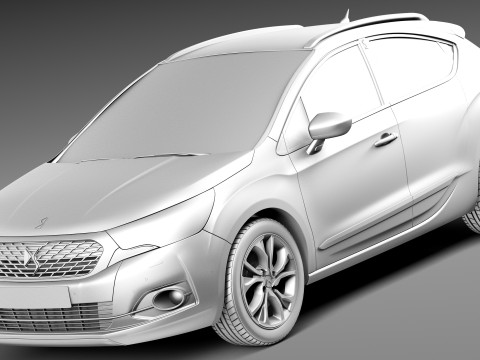 Citroen DS4 2016 3D 模型