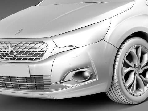 Citroen DS4 2016 3D 模型