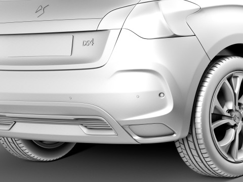 Citroen DS4 2016 3D 模型