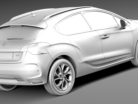 Citroen DS4 2016 3D 模型
