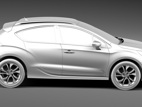 Citroen DS4 2016 3D 模型