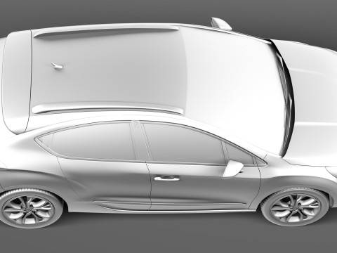 Citroen DS4 2016 3D 模型