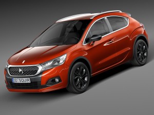 Citroen ds4 crossback 2016 3D Model