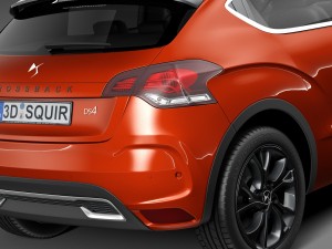 Citroen DS4 Crossback 2016 3D 모델