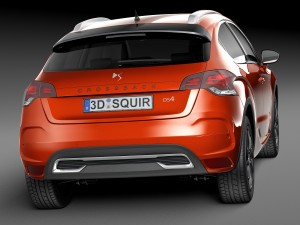 Citroen DS4 Crossback 2016 3D 모델