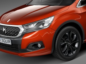 Citroen DS4 Crossback 2016 3D 모델