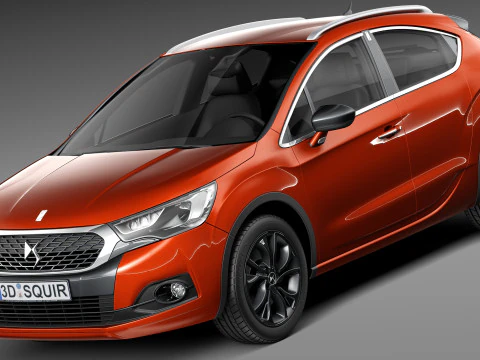 Citroen DS4 Crossback 2016 Modelo 3D