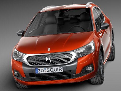 Citroen DS4 Crossback 2016 3D 모델