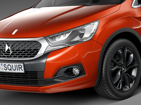 Citroen DS4 Crossback 2016 3D 모델