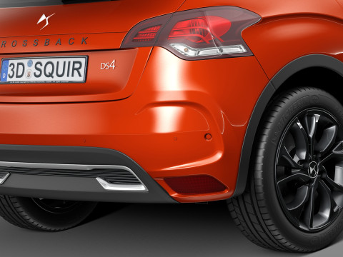 Citroen DS4 Crossback 2016 3D 모델