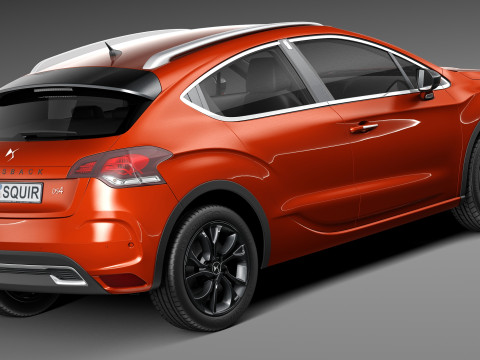 Citroen DS4 Crossback 2016 3D 모델