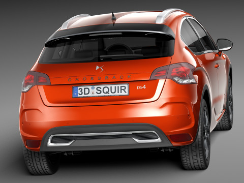 Citroen DS4 Crossback 2016 3D 모델