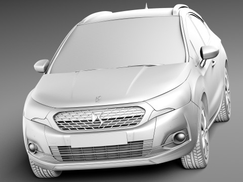 Citroen DS4 Crossback 2016 3D 모델