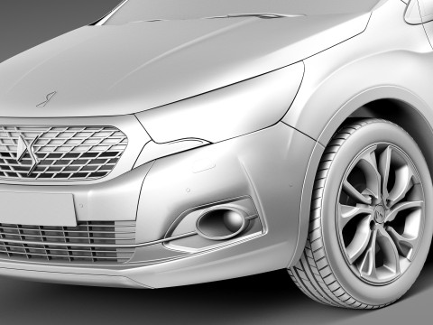 Citroen DS4 Crossback 2016 3D 모델