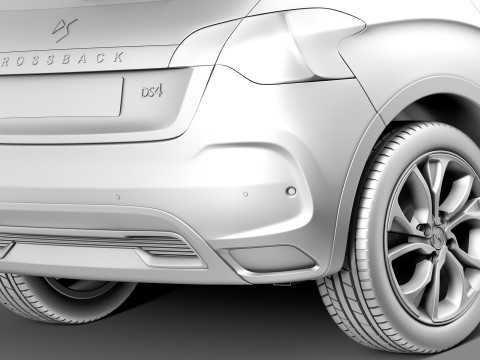 Citroen DS4 Crossback 2016 3D 모델