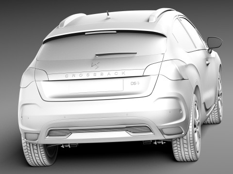 Citroen DS4 Crossback 2016 3D 모델