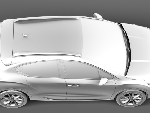 Citroen DS4 Crossback 2016 3D 모델
