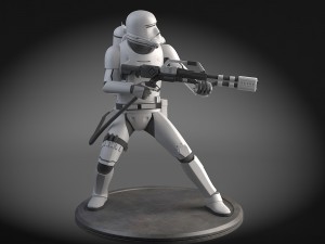 Star Wars First Order Flametrooper Model 3D