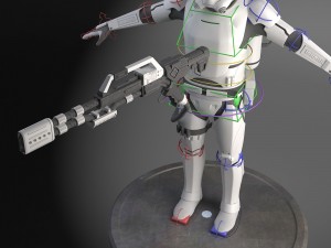 Star Wars First Order Flametrooper 3Dモデル