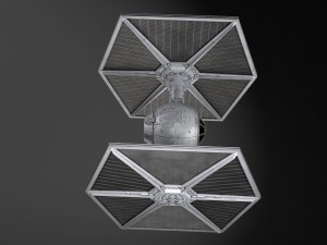 Star Wars Tie-Fighter V1 3D Model