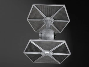 Star Wars Tie-Fighter V1 3D Model
