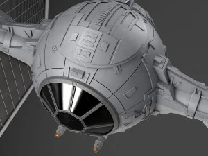 Star Wars Tie-Fighter V1 3D Model