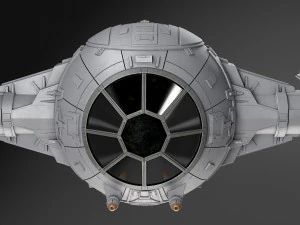 Star Wars Tie-Fighter V1 3D Model