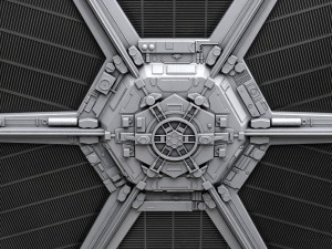 Star Wars Tie-Fighter V1 3D Model
