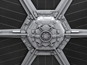 Star Wars Tie-Fighter V1 3D Model